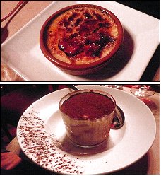 Photo restaurant paris La Vache Acrobate... La suite - Crème brûlée et Mascarpone