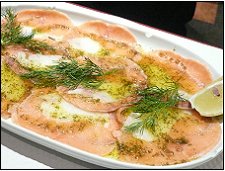 Photo restaurant paris Villa du Luxembourg - Duo de carpaccio