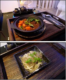 Photo restaurant paris Vita In - Cocotte de Boeuf au poivre et Vermicelles
