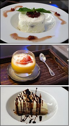 Photo restaurant paris Vita In - Plusieurs délicieux desserts