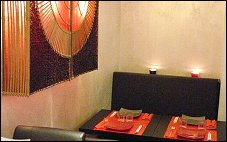 Photo restaurant paris W for Wok - Le rouge domine