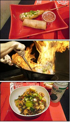 Photo restaurant paris W for Wok - Le wokman fait feu !