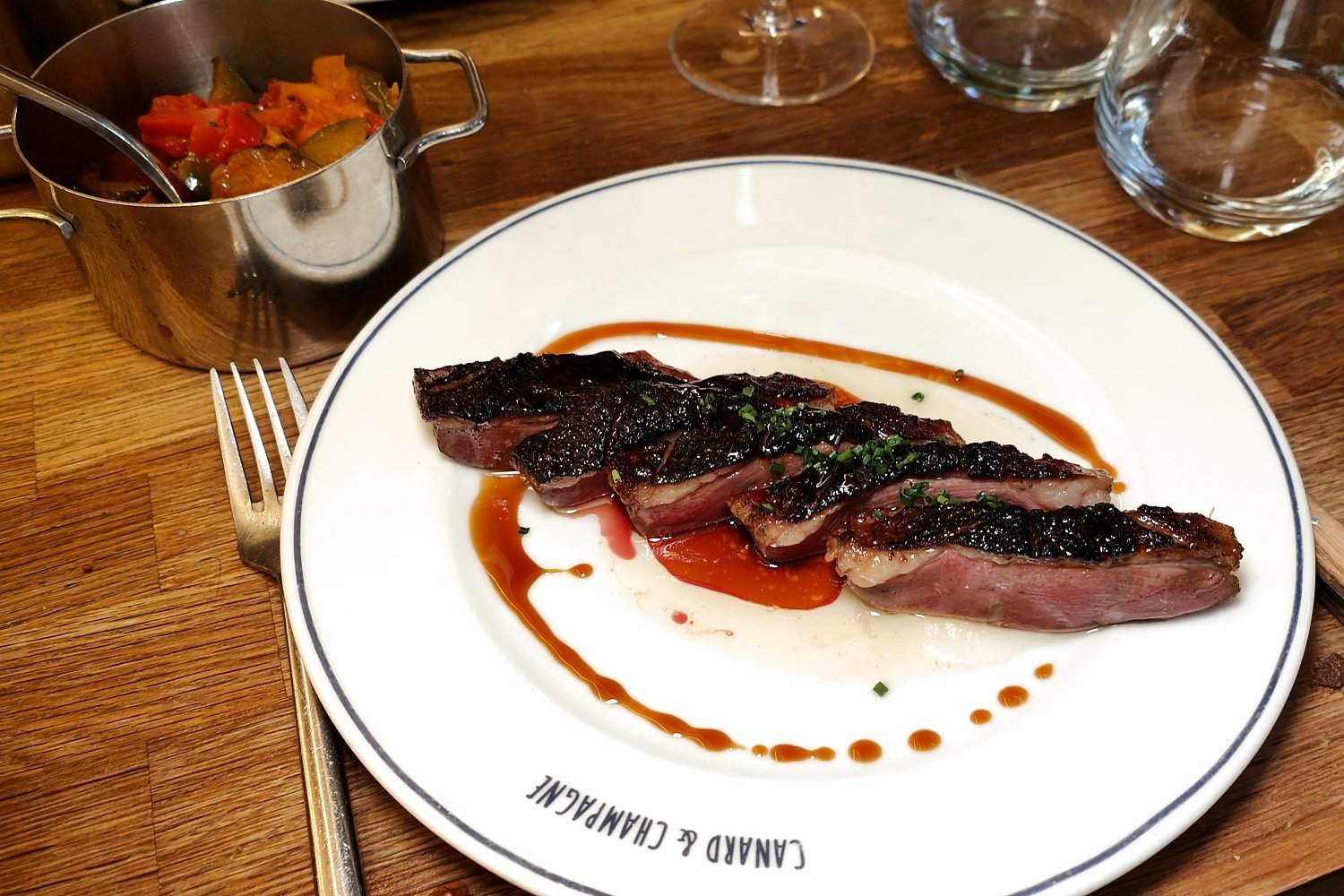 Restaurant Franais Canard & Champagne  Paris - Photo 4