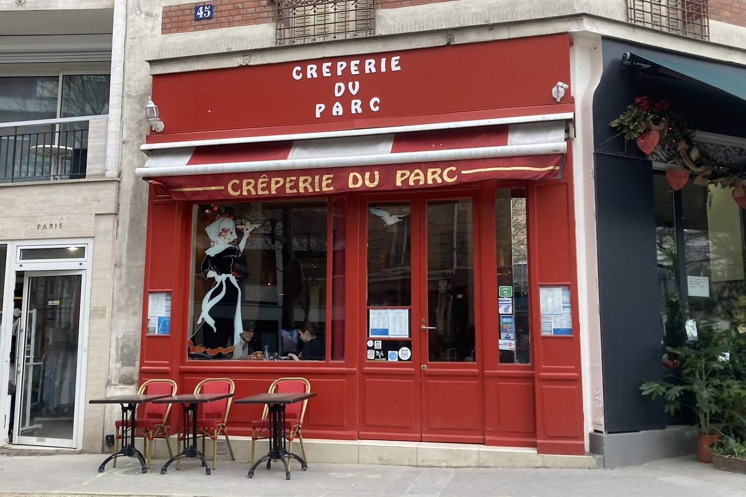 Restaurant Franais Crperie du Parc du 15me  Paris - Photo 5