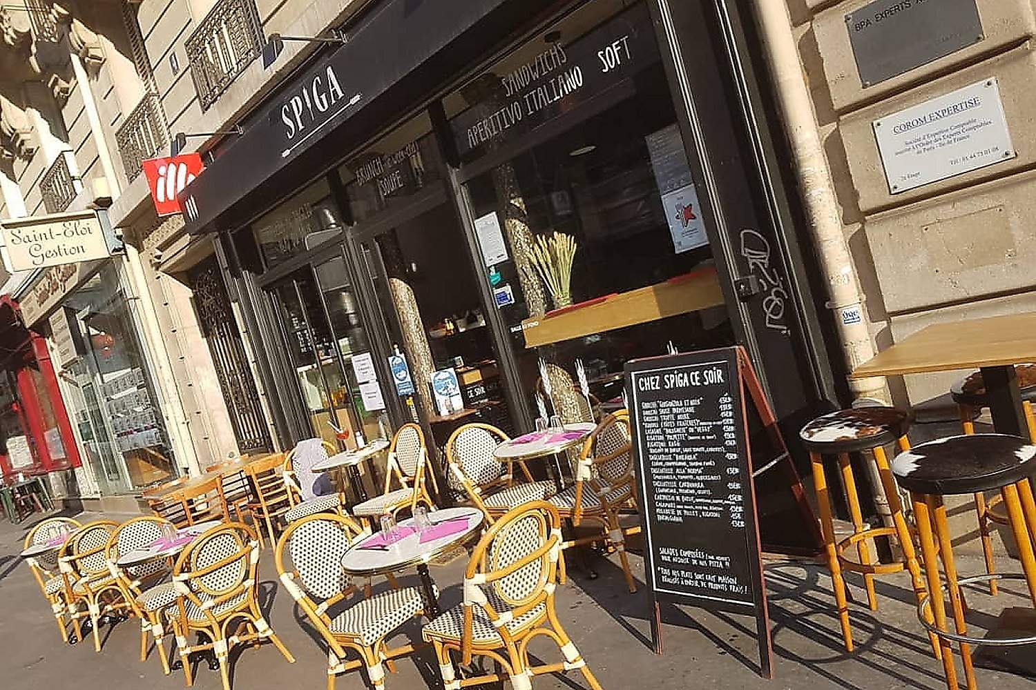 Restaurant Italien SPIGA  Paris - Photo 1