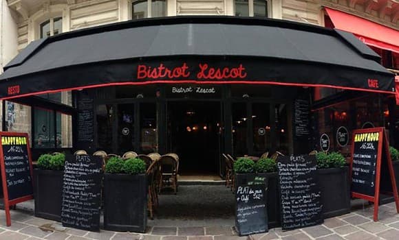 Restaurant Bistrot Lescot à Paris