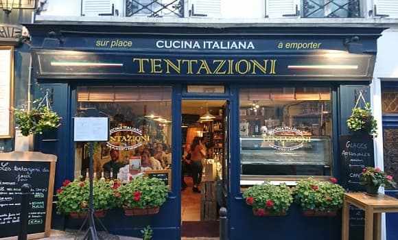 Restaurant Tentazioni à Paris