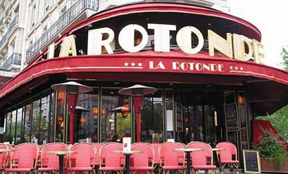 Restaurant La Rotonde en Montparnasse à Paris