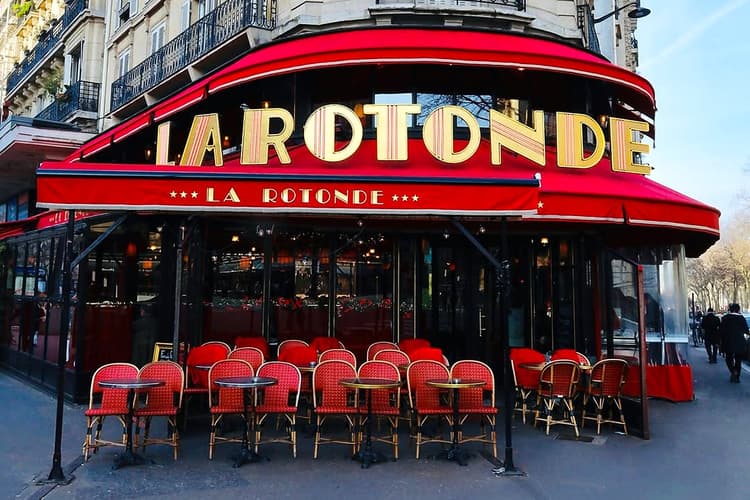 Restaurant La Rotonde en Montparnasse à Paris