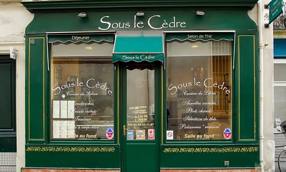 Restaurant Sous le Cèdre à Paris