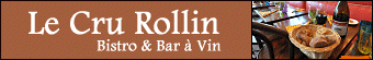 Restaurant Le Cru Rollin Paris 11 me