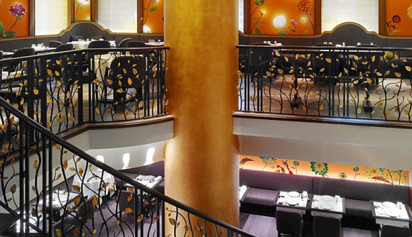 Panoramique du restaurant 114 Faubourg - Le Bristol à Paris