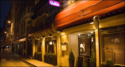 Panoramique du restaurant A Casaluna à Paris