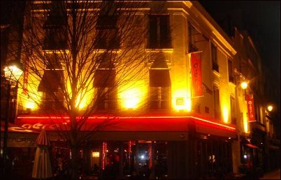 Panoramique du restaurant Aéro à Paris