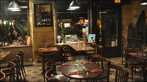Panoramique du restaurant L'Alivi à Paris