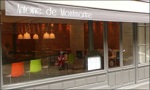 Panoramique du restaurant Antoine de Montmartre à Paris
