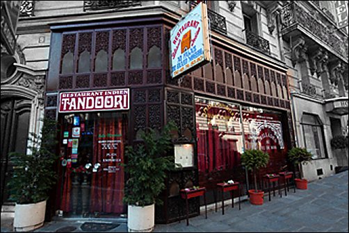 Panoramique du restaurant Au Palais du Grand Moghol à Paris