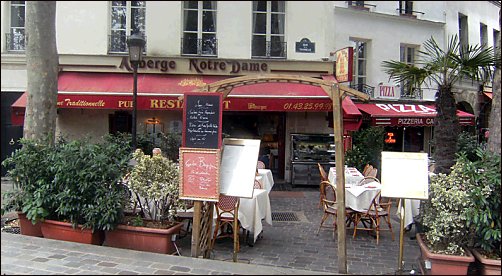 Panoramique du restaurant Auberge Notre-Dame à Paris