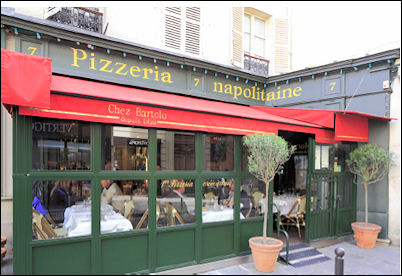 Panoramique du restaurant Bartolo à Paris