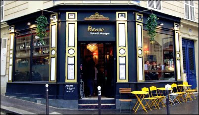 Panoramique du restaurant La Bascule à Paris