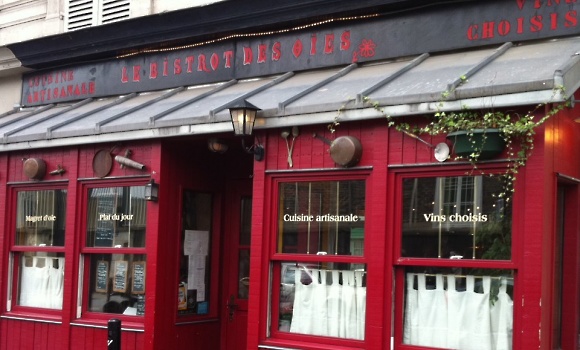 Panoramique du restaurant Bistrot des Oies à Paris