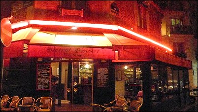 Panoramique du restaurant Le Bistrot Denfert à Paris