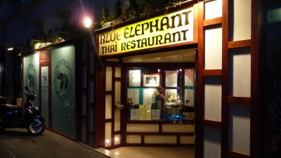 Panoramique du restaurant Blue Elephant à Paris
