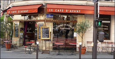 Panoramique du restaurant Le Café d'Avant à Paris