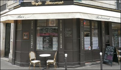 Panoramique du restaurant Café Lourmel à Paris