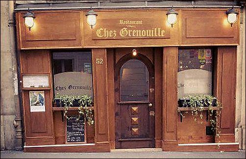 Panoramique du restaurant Chez Grenouille à Paris