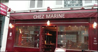 Panoramique du restaurant Chez Marine à Paris