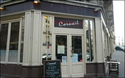 Panoramique du restaurant Corneil à Paris