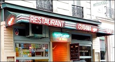Panoramique du restaurant Cubana Café à Paris