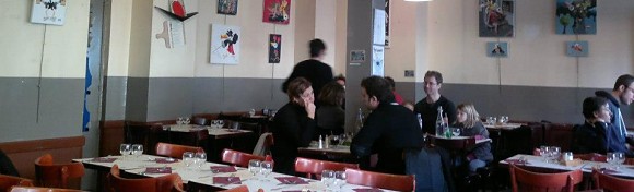 Panoramique du restaurant Dame Tartine Beaubourg à Paris