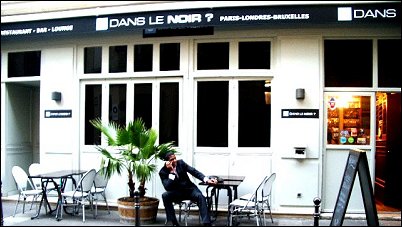 Panoramique du restaurant Dans le Noir à Paris