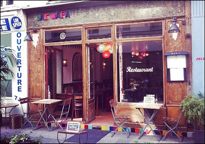 Panoramique du restaurant Dar Wafa à Paris