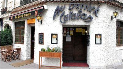 Panoramique du restaurant Au Derrick Catalan à Paris