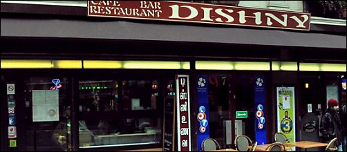 Panoramique du restaurant Dishny à Paris