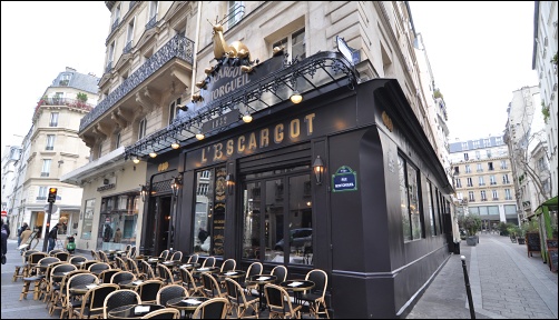 Panoramique du restaurant L'Escargot Montorgueil à Paris