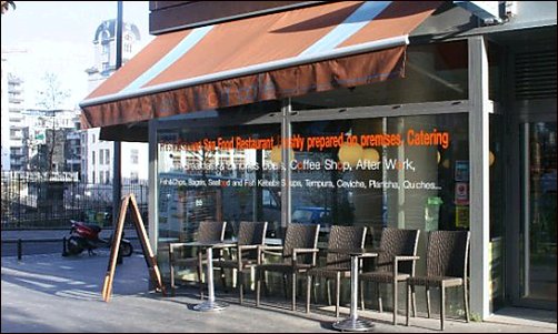 Panoramique du restaurant Fish & Food Café à Paris