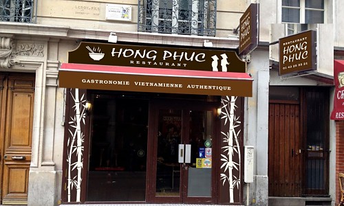 Panoramique du restaurant Hong Phuc à Paris