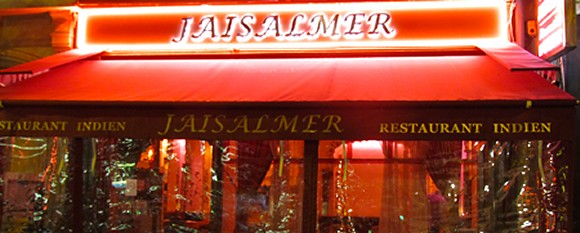 Panoramique du restaurant Jaisalmer à Paris