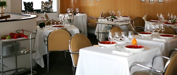 Panoramique du restaurant L'Arpège à Paris