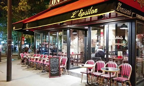 Panoramique du restaurant L'Epsilon à Paris