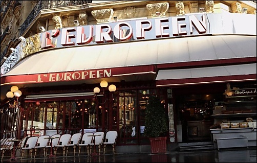 Panoramique du restaurant L'Européen à Paris