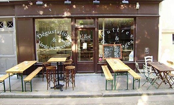 Panoramique du restaurant L'Ilot à Paris