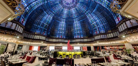 Panoramique du restaurant La Brasserie Printemps à Paris