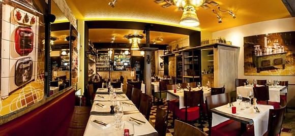 Panoramique du restaurant La Chant des Oliviers à Paris