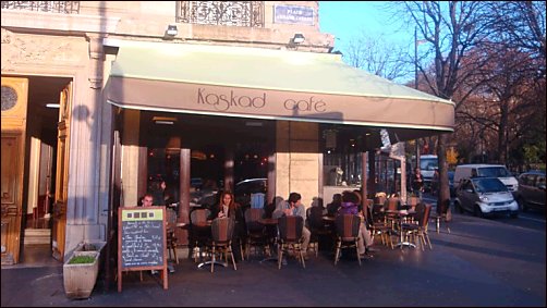 Panoramique du restaurant La Kaskad Café à Paris