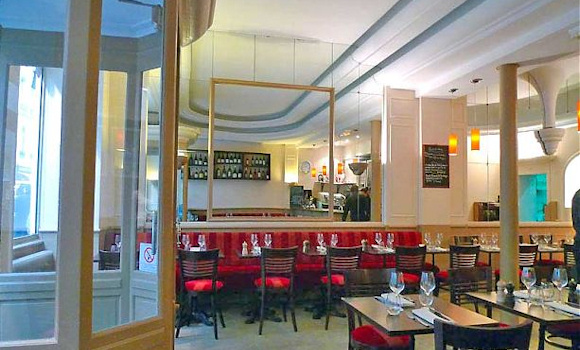 Panoramique du restaurant La Régalade Saint-Honoré à Paris